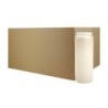 Bougie de neuvaine duree 9 jours 100% vegetal, hauteur 18 cm Ø 6,5 cm. VENDUE PAR CARTON DE 20 BOUGIES.