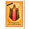 Livret de neuvaine avec historique, prière, neuvaine H.15 x10 cm, nombreux saints.
