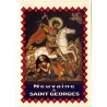 Livret de neuvaine avec historique, prière, neuvaine H.15 x10 cm, nombreux saints.
