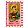 Livret de neuvaine avec historique, prière, neuvaine H.15 x10 cm, nombreux saints.