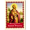 Livret de neuvaine avec historique, prière, neuvaine H.15 x10 cm, nombreux saints.