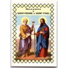 Livret de neuvaine avec historique, prière, neuvaine H.15 x10 cm, nombreux saints.