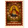 Livret de neuvaine avec historique, prière, neuvaine H.15 x10 cm, nombreux saints.