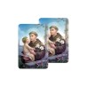 Carte bidimension relief plastifiee H.8.5 x 5 cm, plusieurs saints.