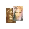 Carte bidimension relief plastifiee H.8.5 x 5 cm, plusieurs saints.