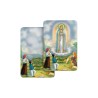 Carte bidimension relief plastifiee H.8.5 x 5 cm, plusieurs saints.