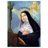 Poster image papier (135 g) H.26 x 19 cm, plusieurs saints.