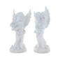 Anges en resine - H. 27.5 cm. LOT DE 2 ASSORTIS.