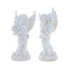 Anges en resine - H. 27.5 cm. LOT DE 2 ASSORTIS.