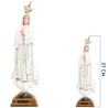 Statue de Notre dame de Fatima en résine peinte, Plusieurs tailles.
