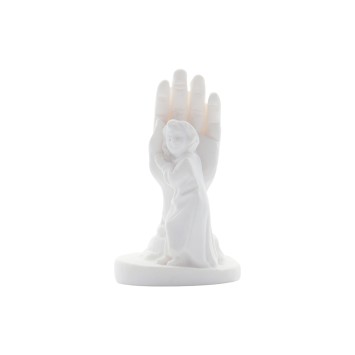 Main de la Providence petite garcon en albatre Hauteur 5 cm..