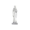 Mini statue métal présentée dans un étui plastique a glisser dans un porte monnaie Hauteur 2,5 cm, plusieurs saints..