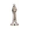 Statue en metal sur socle adhesif, Hauteur 5.5 cm, plusieurs saints...
