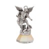 Statue en metal sur socle adhesif, Hauteur 5.5 cm, plusieurs saints...