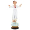 Statue du Divin Enfant en couleur, en fibre de verre, pour intérieur et extérieur – Plusieurs tailles
