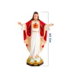 Statue du Christ Rédempteur en couleur, en fibre de verre, pour intérieur et extérieur – Plusieurs tailles disponibles...