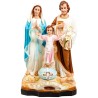 Statue Sainte Famille en fibre de verre, en couleur, pour intérieur/extérieur. Disponible en plusieurs tailles...