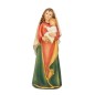 Statue en résine peinte à la main Vierge à l'enfant moderne couleur H- 12 cm-