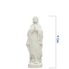 Statue fluorescente en résine de Notre Dame de Lourdes. Hauteur 9 cm.....