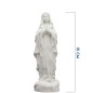 Statue fluorescente de Notre Dame de Lourdes. Hauteur 15 cm.