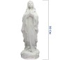 Statue fluorescente de Notre Dame de Lourdes. Hauteur 30 cm.