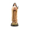 Statue Sainte Thérèse de l'Enfant Jésus en résine peinte à la main.- Plusieurs tailles-...