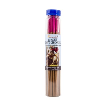 Tube de 80 bâtonnets d'encens Massala 100 % naturel roulés à la main (100 g). Plusieurs assortis.