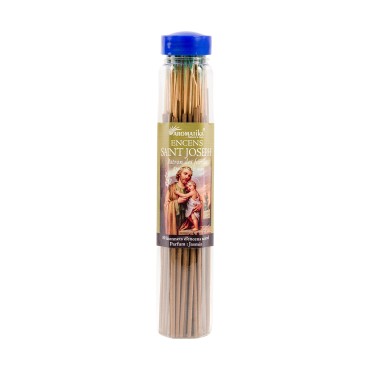 Tube de 80 bâtonnets d'encens Massala 100 % naturel roulés à la main (100 g). Plusieurs assortis.