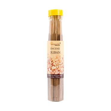 Tube de 80 bâtonnets d'encens Massala 100 % naturel roulés à la main (100 g). Plusieurs assortis.