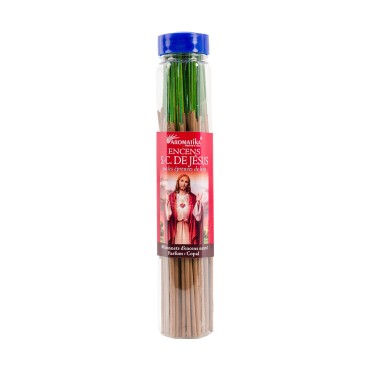 Tube de 80 bâtonnets d'encens Massala 100 % naturel roulés à la main (100 g). Plusieurs assortis.