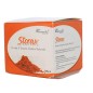Poudre d’encens en boîte de 100 g, présentée avec cône et support pour une utilisation facile et immédiate.