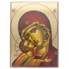 Icone en bois serigraphiee a suspendre ou a poser H.25x18 cm ou 27x20 cm, plusieurs sujets.