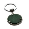 Porte-clés Arbre de vie Ø 2.6 cm avec pierre naturelle assortie, LOT DE 5