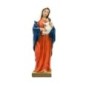 Statue en résine peinte à la main – Vierge à l’Enfant, manteau bleu, H. 12 cm.....