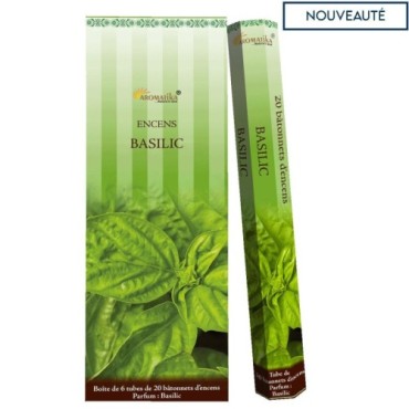 Bo-îte de 6 tubes Aromatika de 20 batônnets d'encens roulés à la main "Massala"  100% naturel (20 grammes)