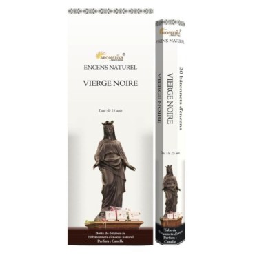 Bo-îte de 6 tubes Aromatika de 20 batônnets d'encens roulés à la main "Massala"  100% naturel (20 grammes)