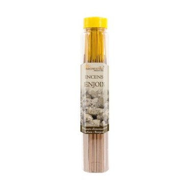 Tube de 80 bâtonnets d'encens Massala 100 % naturel roulés à la main (100 g). Plusieurs assortis.