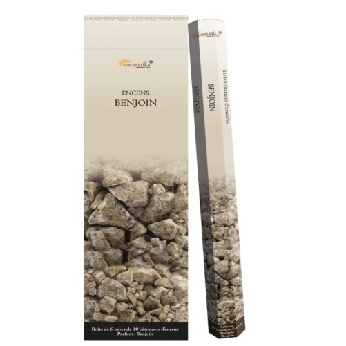 Boite de 6 tubes Aromatika Garden Stick de 10 batonnets H. 40 cm d encens roule a la main 100% naturel.