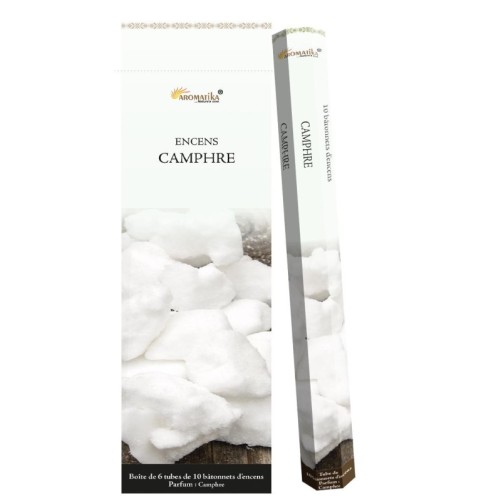 Boite de 6 tubes Aromatika Garden Stick de 10 batonnets H. 40 cm d encens roule a la main 100% naturel.