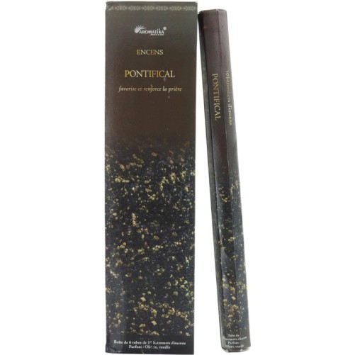 Boite de 6 tubes Aromatika Garden Stick de 10 batonnets H. 40 cm d encens roule a la main 100% naturel.