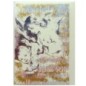 Carte double avec enveloppe – H. 15,5 x 10,5 cm Differents Saints.