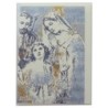 Carte double avec enveloppe – H. 15,5 x 10,5 cm Differents Saints.