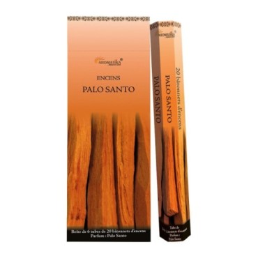 Bo-îte de 6 tubes Aromatika de 20 batônnets d'encens roulés à la main "Massala"  100% naturel (20 grammes)