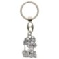Porte-clés en métal représentant la silhouette de Saint Christophe – Hauteur 3 cm.