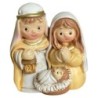 Nativité enfantine magnétique, H. 5 cm. Série de 4 assorties.