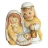 Nativité enfantine magnétique, H. 5 cm. Série de 4 assorties.