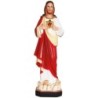 Statue Sacré-Cœur de Jésus en résine ou fibre, colorée, pour intérieur/extérieur. Plusieurs tailles disponibles...