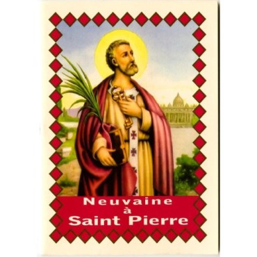 Livret de neuvaine avec historique, prière, neuvaine H.15 x10 cm, nombreux saints.