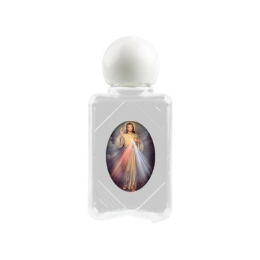 Bouteille plastique transparente 50 ml.