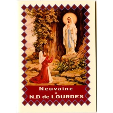 Livret de neuvaine avec historique, prière, neuvaine H.15 x10 cm, nombreux saints.